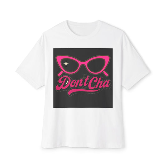 Trendy Oversized Tee with Retro Sunglasses Design | Casual Wear, Gift Idea, Summer Fashion, Comfortable T-Shirt, Fashion Statement